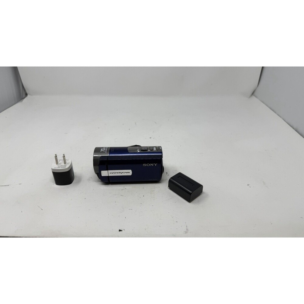 Sony Handycam DCR-SX45 Digital Camcorder Blue - Tested Works